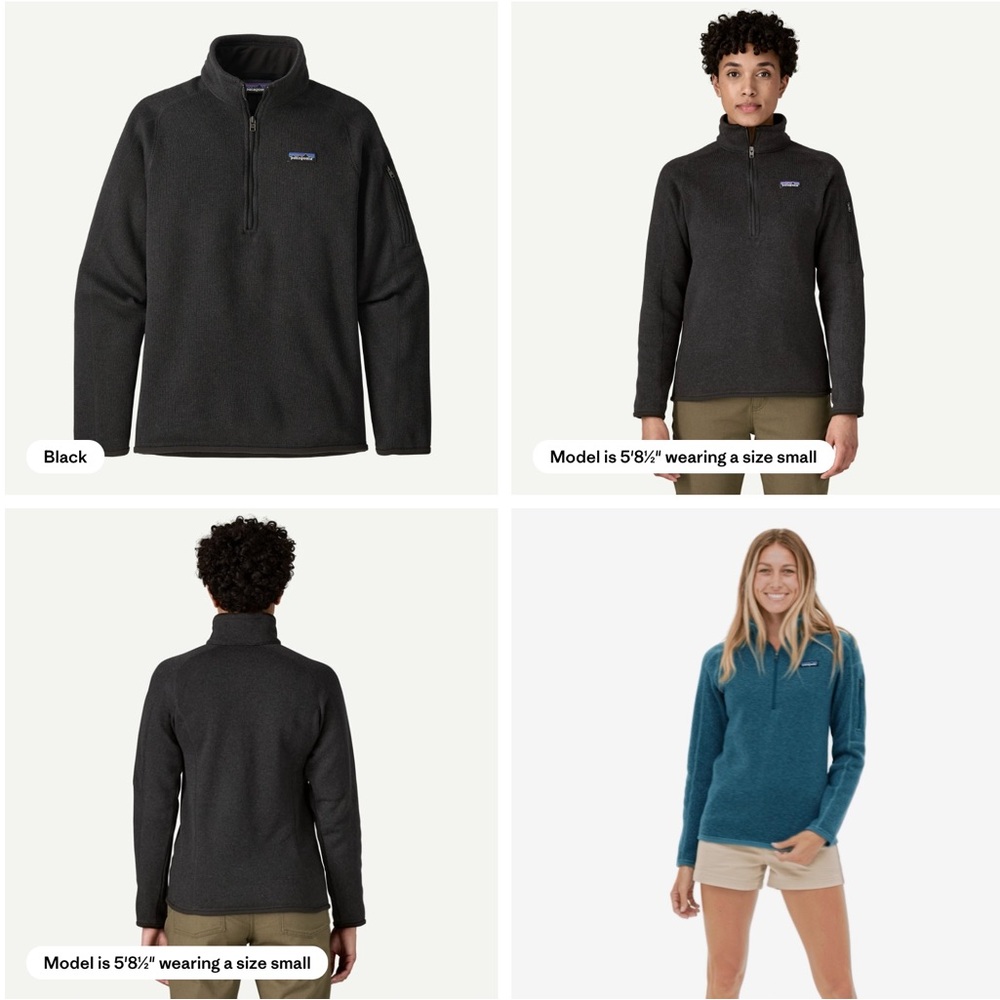 Patagonia quarter zip fleece